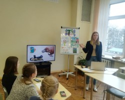 Журнал "Рюкзачок" встретился с 6-классниками в библиотеке имени Пушкина Журнал "Рюкзачок" встретился с 6-классниками в библиотеке имени Пушкина